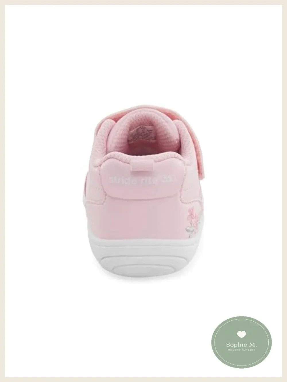 Baby Sneakers with Hook and Loop Closure, Machine Washable, Memory Foam